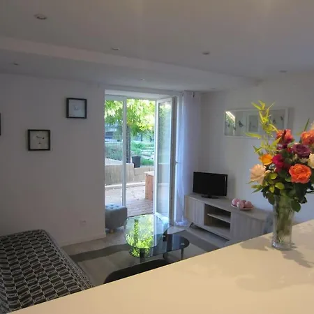 Jolie T2 Renove Avec Jardin Clos Et Parking Prive * Мийо